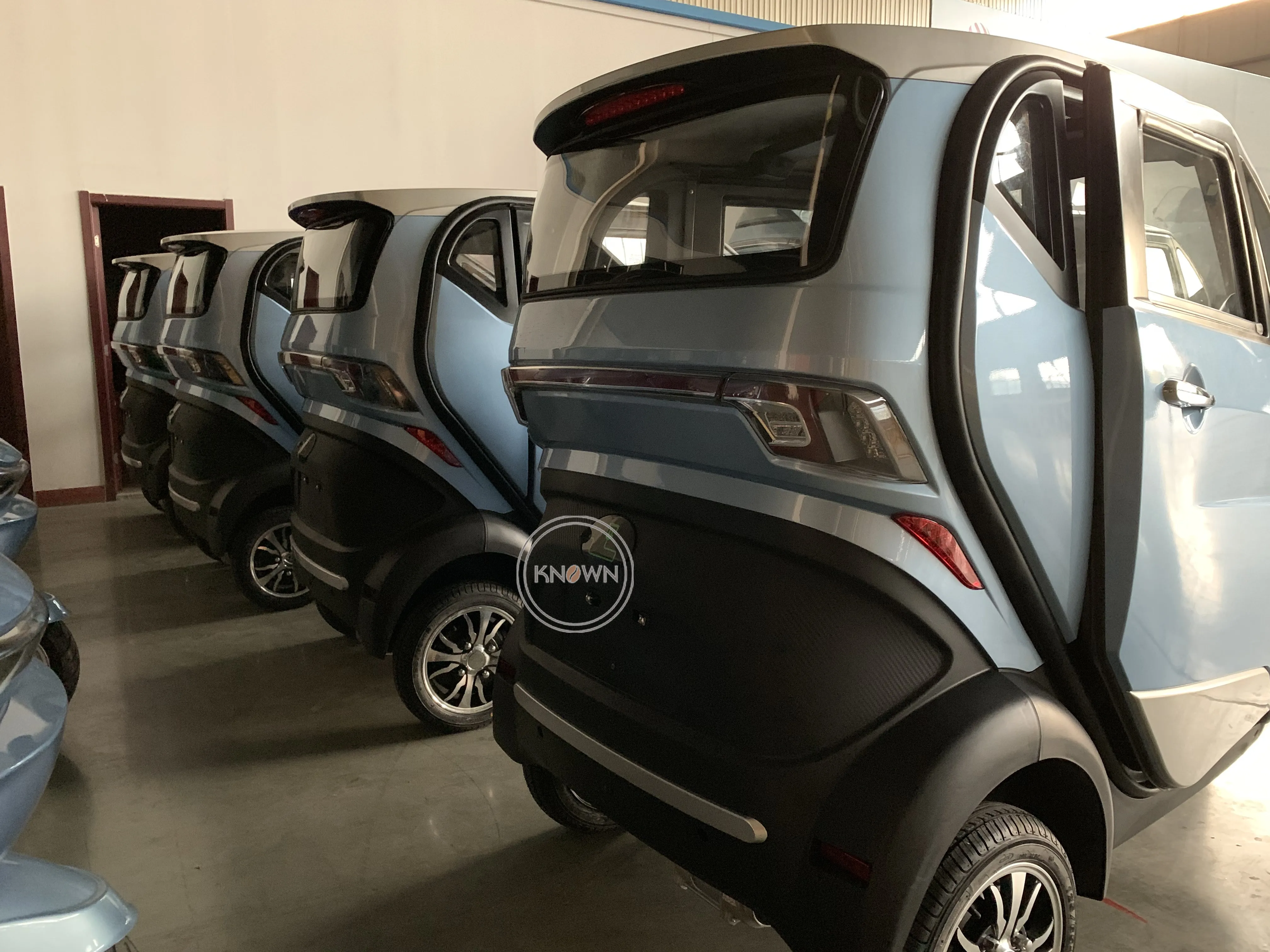 Трехколесный Электромобиль трехколесный велосипед синего цвета для взрослых