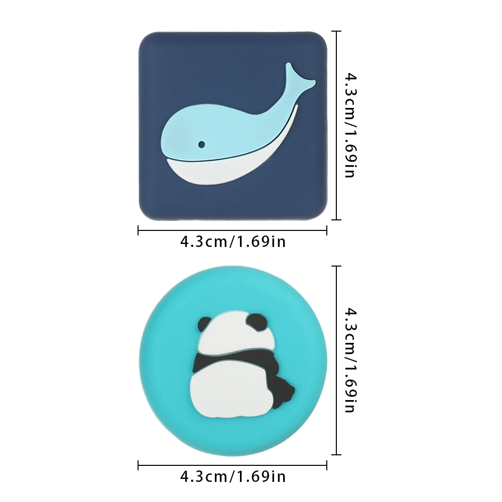 Cute Silicone Lock Protective Pad Door Crash Wall Protector Handle Anti-Collision Rubber Self Adhesive Stopper | Обустройство дома