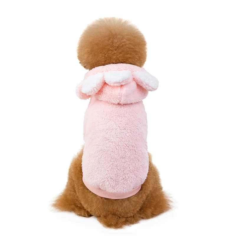 

Dog Clothes Pug French Bulldog Sweatshirt Hoodie Chihuahua Pet Hoodie Coat Winter Warm Thicken Fleece Soft Costume 5 Sizes
