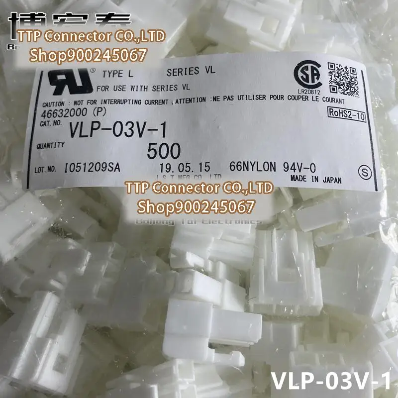 

20pcs/lot Connector VLP-03V-1 Plastic shell 3P 6.2mm Leg width 100% New and Origianl