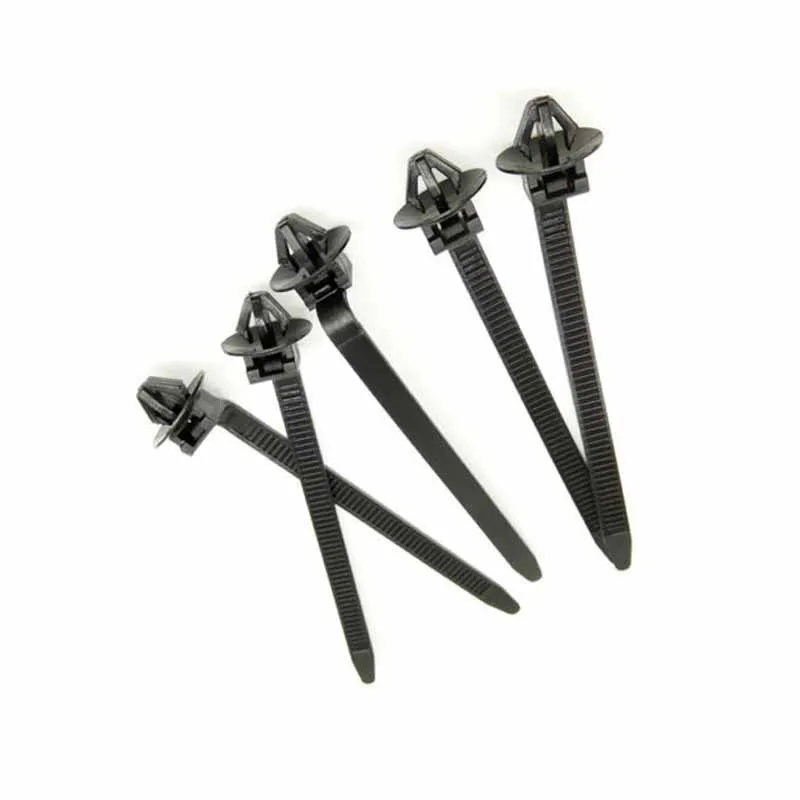 

50pcs Car Hole Dia Plastic Rivets Bumper Fender Fastener Clips For Auto Car Rivets Fasteners Clips Auto Car Accessories