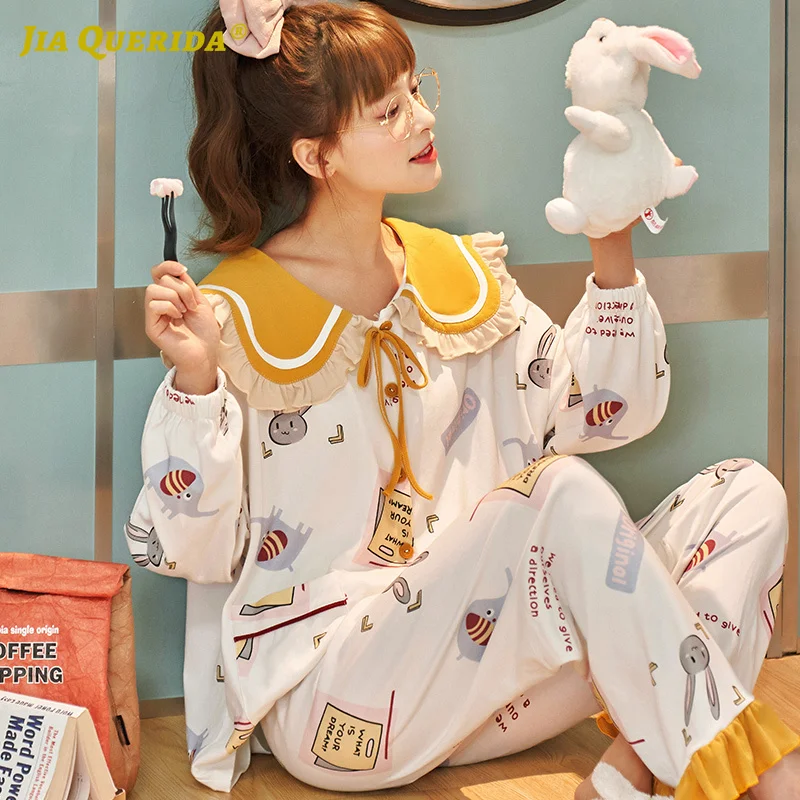 

UBeauty Women 2 Piece Lovely Pajamas Princess Women Pajamas Pyjamas Sleepwear Night suit Home Cotton Nightwear