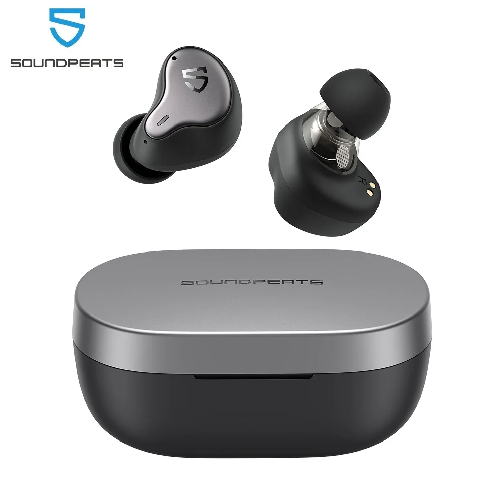 Беспроводные наушники SoundPEATS H1 Bluetooth V5.2 QCC3040 гибридные с двойным драйвером