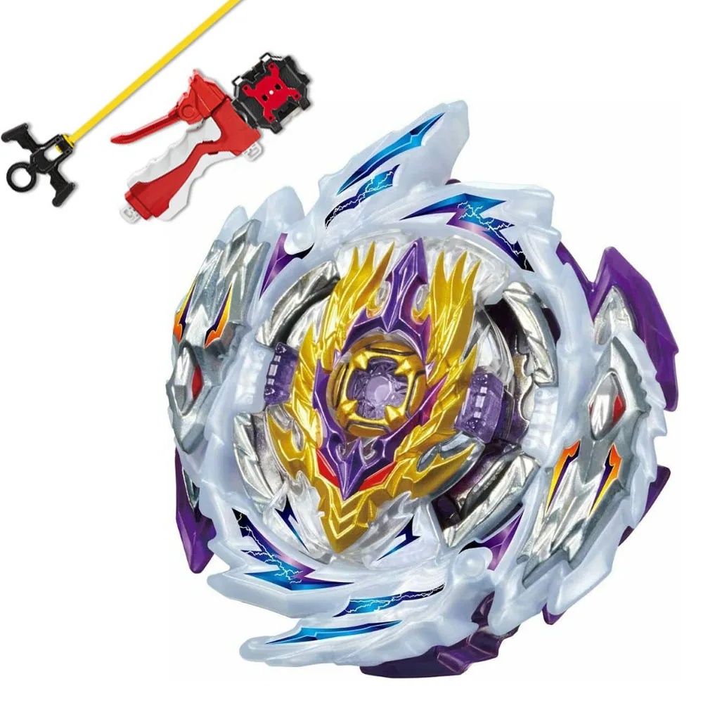 

B-X TOUPIE BURST BEYBLADE SPINNING TOP Superking Sparking Booster B-168 Rage Longinus.Ds' 3A Flynova Pro B168 With Launcher