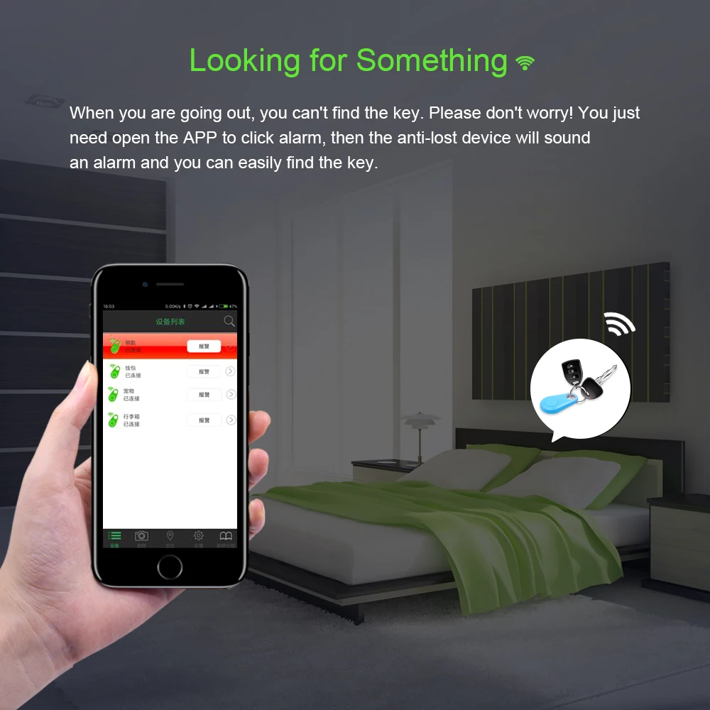 CHIPAL Bluetooth трекер Key Finder смарт-устройство антипотеря gps теги обнаружитель ключей, Localizado сигнализация для детей собака кошелек с котами сумка