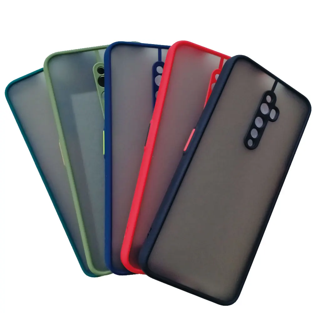 

Защитный чехол для Oppo Reno2 Z, защитный чехол для камеры oppo Reno 2Z, чехол cph45, cphшее, жесткий матовый прозрачный противоударный чехол PCKM80