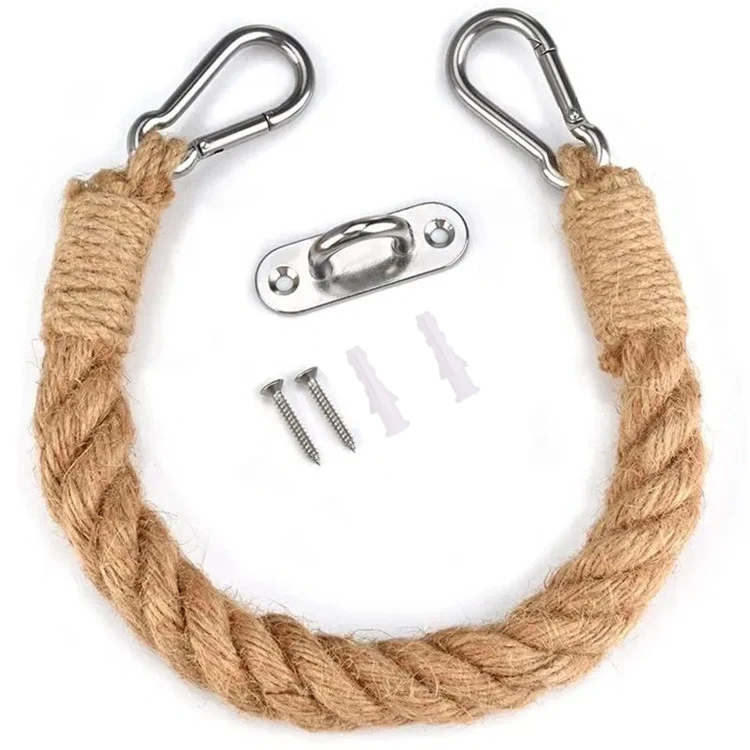 

Toilet Paper Towel Holder Hemp Rope Towel Hanging for Bathroom Diy Decoration