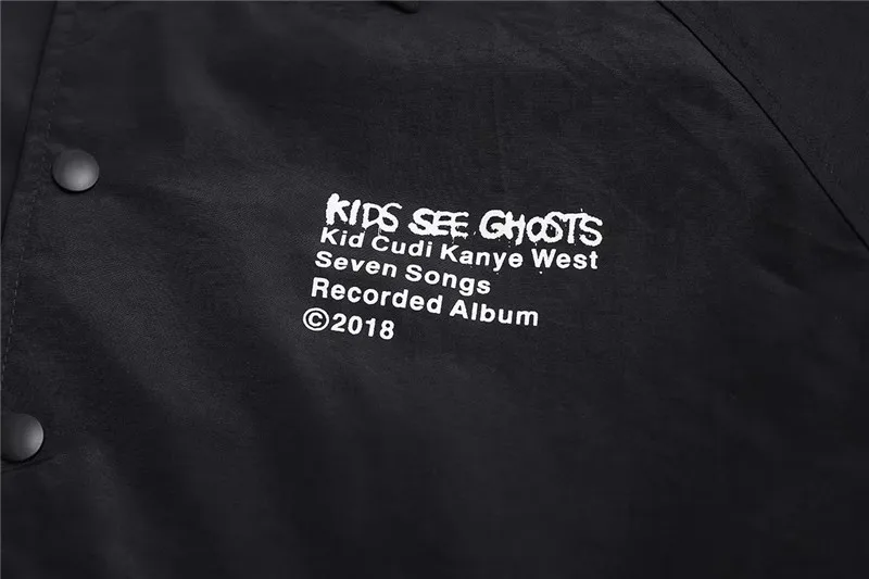 

Kanye West KIDS SEE GHOSTS jacket Men Women Outerwear & Coats Windbreaker Hip jacket