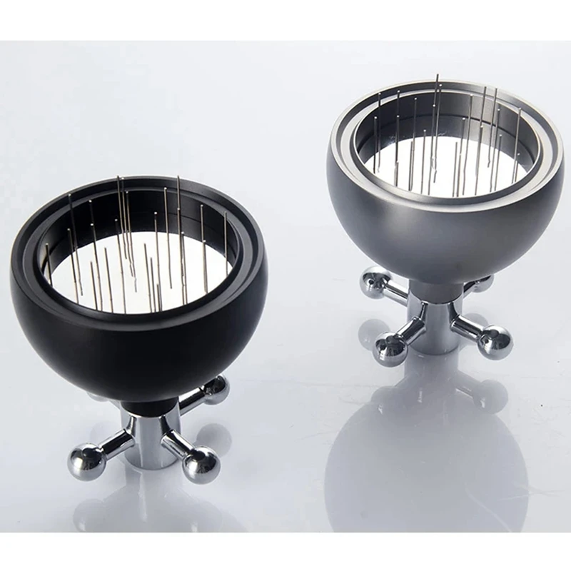 

Игла из нержавеющей стали для темпера кофе, дистрибьютор для темпера кофе, инструмент для выравнивания, распределитель кофейного порошка с ...