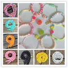 Новая цветная Полимерная глина размером 6 мм для изготовления браслетов и ожерелий своими руками