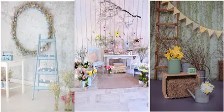 

Тонкий виниловый Пасхальный кролик деревянный пол яйца Дети Фото фоны Печатный для помещений профессиональная фотостудия фон