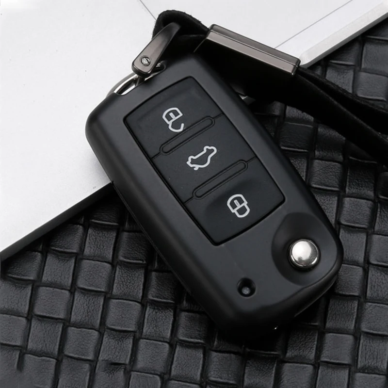 Цинковый брелок для автомобильных ключей дистанционный ключ чехол Крышка Volkswagen