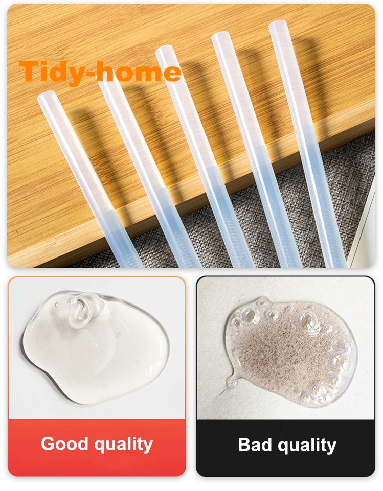 

10pcs/pack Good Quality Transparent EVA Hot Melt Glue Sticks Home DIY Tools for Electric Glue Gun Craft Album Repair Tools 11mm