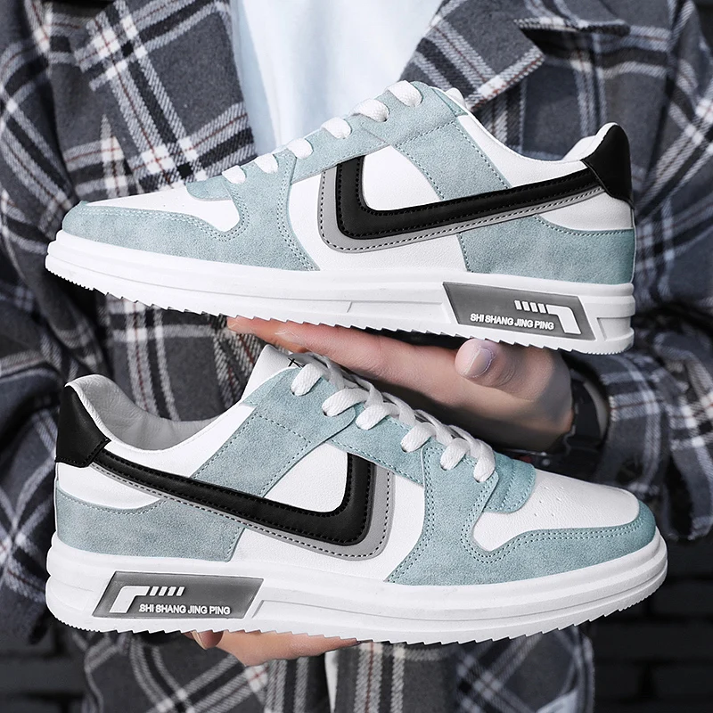 Кроссовки мужские на платформе Вулканизированная нескользящая подошва холщовые