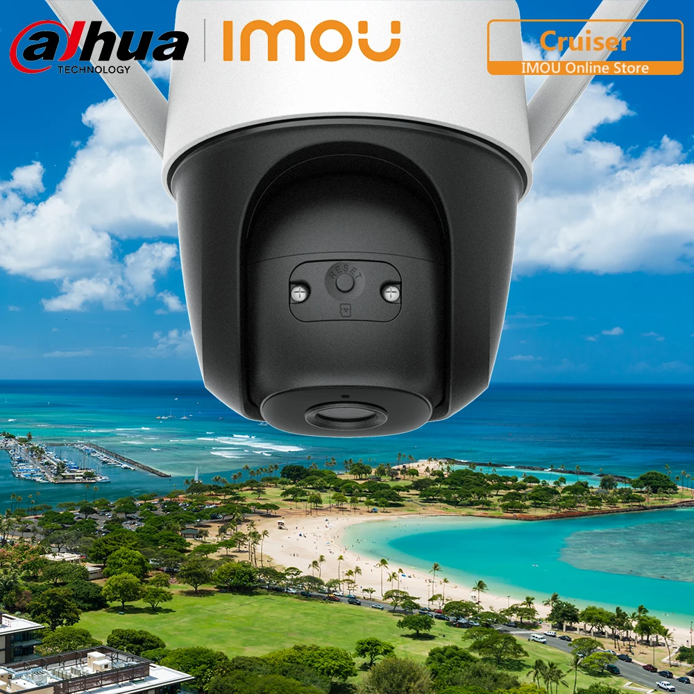 Dahua Imou наружная полноцветная PTZ ip камера Cruiser IP66 защищенная от атмосферных