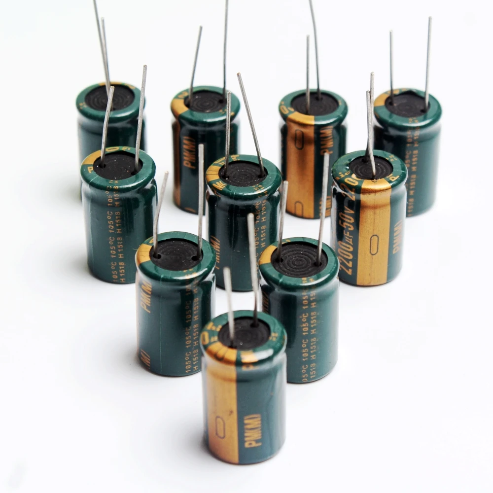 10 шт. электролитический конденсатор 50 в 2200 мкФ|electrolytic capacitors|capacitor 50velectrolytic capacitor 50v