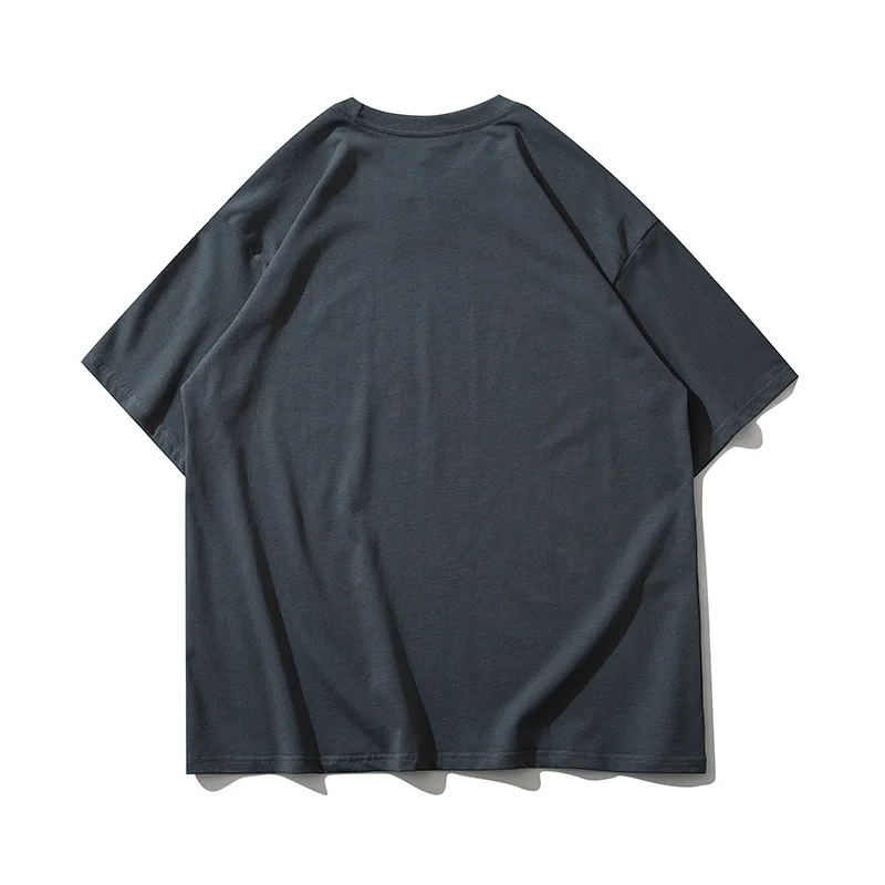 

Men T Shirt Summer Demon Letter Print Short Sleeve Cotton T Shirt Loose O-Neck Casual Short Sleeve Oversize High Street T Shirts