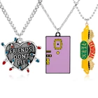 Ожерелье с фоторамкой для ТВ-шоу с изображением друзей с дверью Джоуи хугси Моники