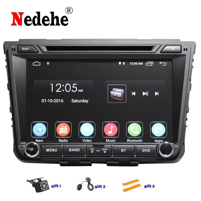 2 DIN Android 10 0 автомобильный DVD GPS для HYUNDAI Creta IX25 с ОЗУ 4 Гб радио навигатор OBD головное