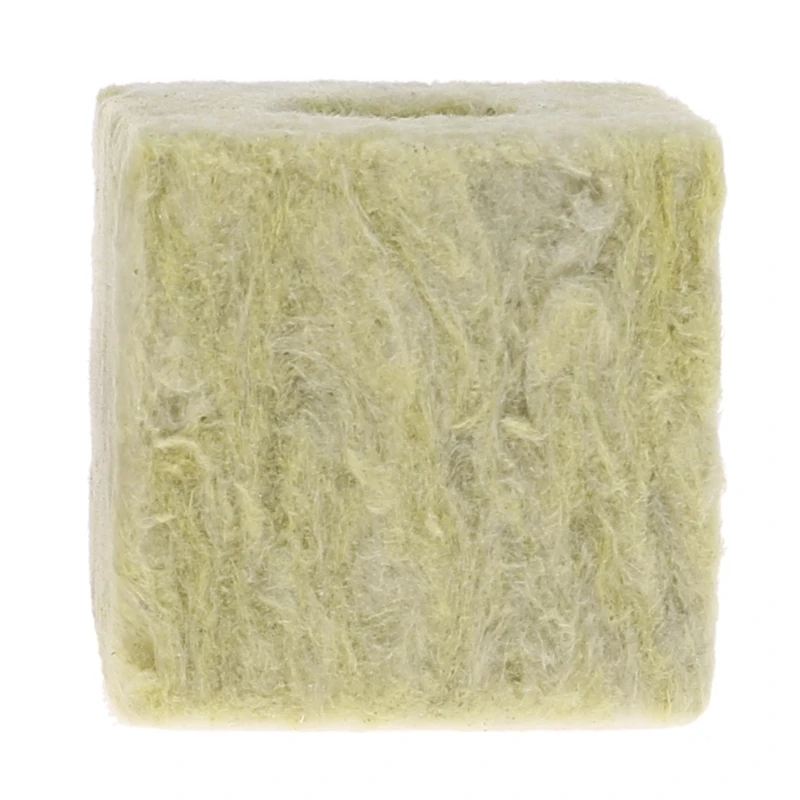 Rockwool Cube Hydroponic Grow Media Soilless Cultivation Planting Compress Base | Дом и сад