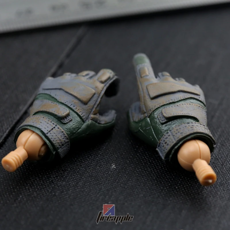 

1/6 soldier puppet hand connection VH 1032 special combat glove old gloved hand HT specification connector