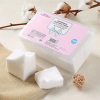 1000 pieces box of water saving makeup remover cotton thin nail remover cotton skin friendly stretch cotton face cleaning tool