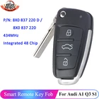 KEYECU для дистанционного ключа Audi A1 Q3 S1 2010 2011 2012 2013 2014 2016 2017 8X0837220 8X0837220D со встроенным чипом ID48 ASK 434 МГц
