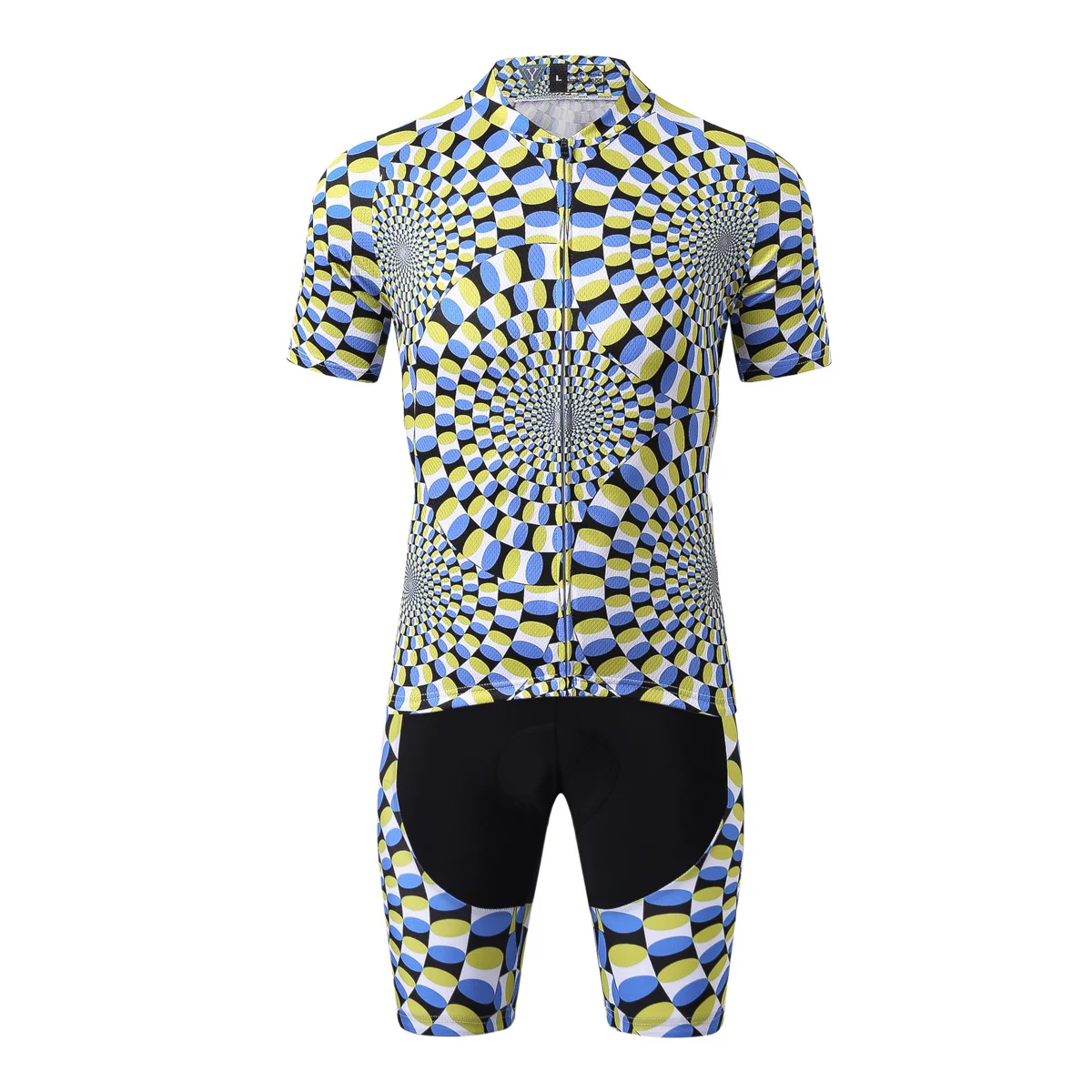 Лето 2019 Мужская одежда велосипедные костюмы шорты с коротким рукавом Мужские