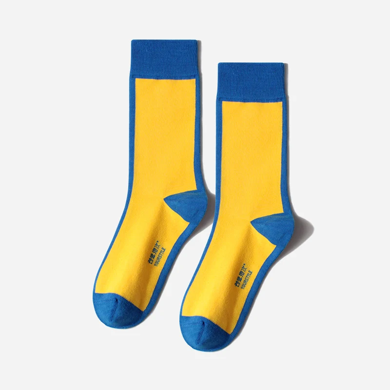 2019 зимние популярные Забавные милые синие желтые черные белые хлопковые