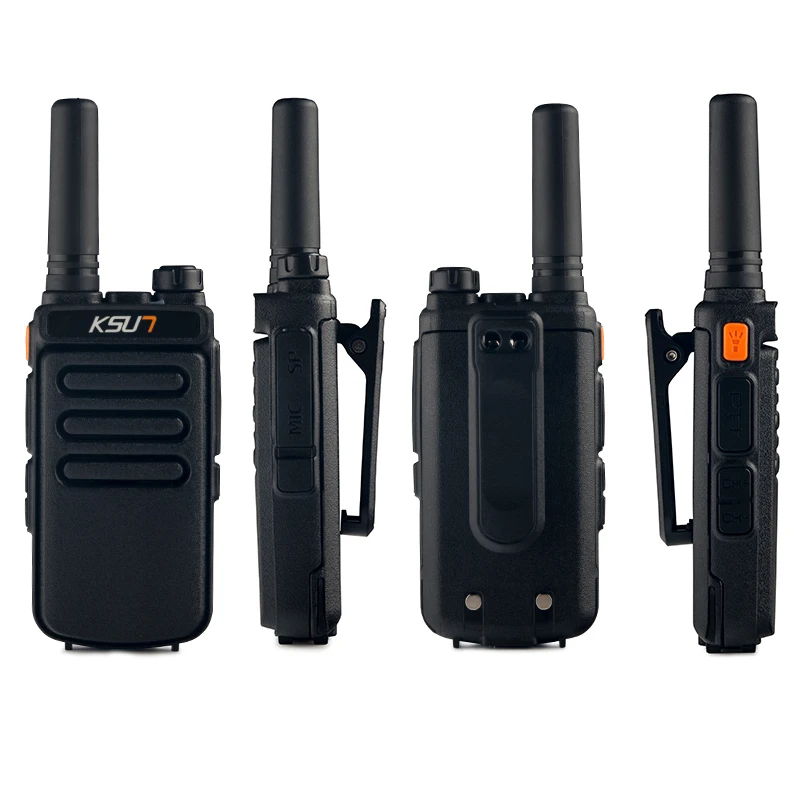 

2022.2PCS Walkie Talkie Mini Powerful Ham Radio Station Comunicador UHF Two-Way Radio Portable Transmitter Receiver KSUN X65