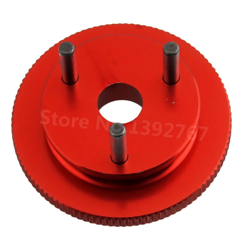 red HSP 81040 алюминиевый маховик нитро части двигателя для 1/8 RC автомобиль багги BAZOOKA 94081 94086 запасные части ДУ автомобилей - Цвет: red