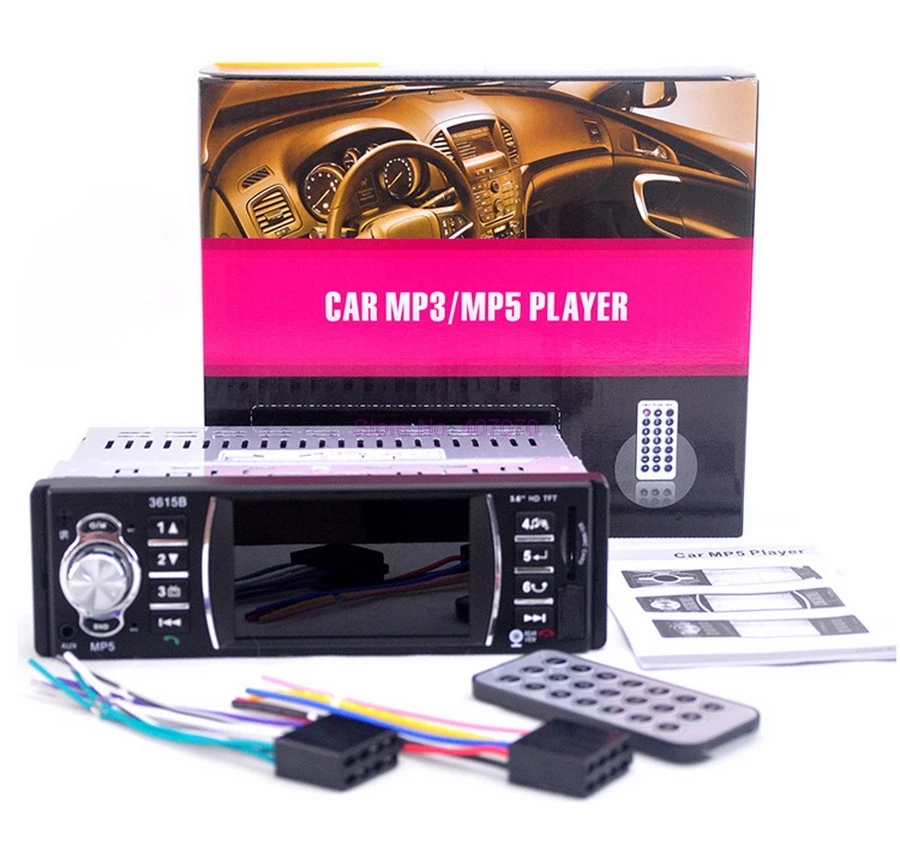 DHL или Fedex 20stes автомобильный 4 1 дюймовый Tft экран аудио Mp5 12v видео Mp3 Fm/usb/sd/mmc/пульт