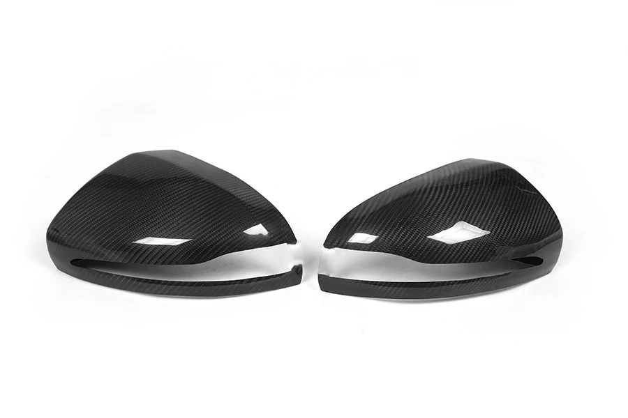 

Real carbon fiber side mirror covers rearview mirror caps with clips for Mercedes-Benz C E S CLS G class W205 W213