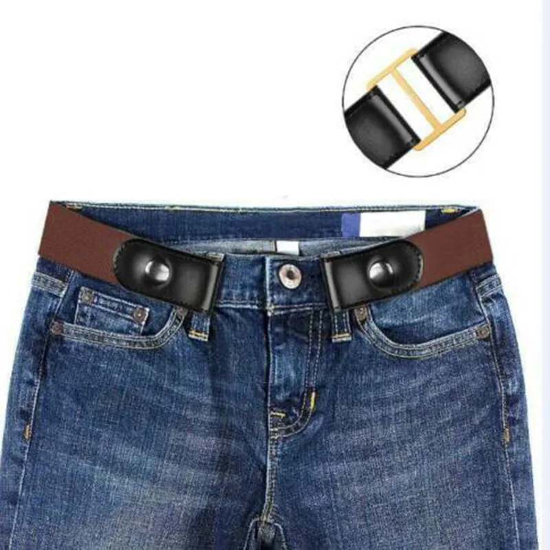 Эластичный пояс без застежек эластичный невидимый для джинсов брюк платья B99| |