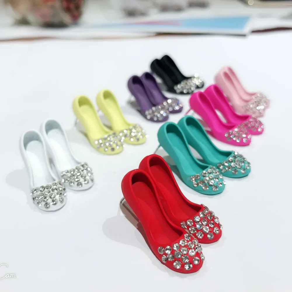 Индивидуальные серьги на высоком каблуке с кристаллами забавные женские