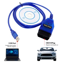 vag com kkl 409 1 obd2 usb cable scanner scan tool for audi vw seat volkswagen auto full support of kw 1281 and kw 2000