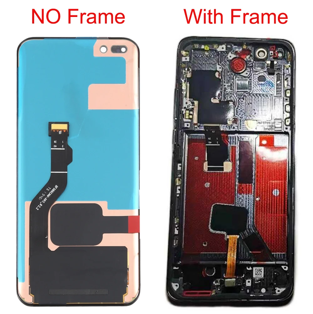 100% Original de 6,58 "OLED Display Replacement para Huawei P40 Pro LCD MONTAJE DE digitalizador con pantalla t&aacute;ctil para Huawei P40Pro pantalla-2