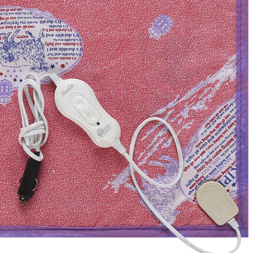 Car Electric Blanket Heating Cushion 12V 20W Pad Cigarette Lighter Thermal Heat | Автомобили и мотоциклы