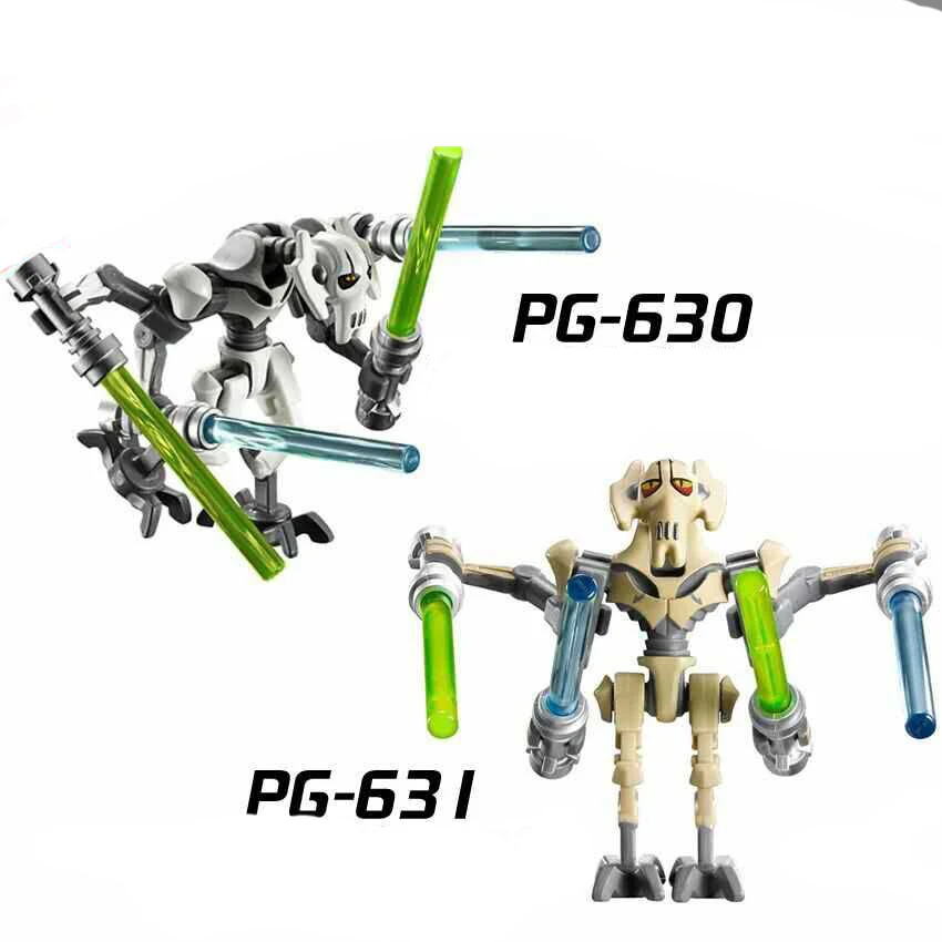 R2-D2 Building Blocks C-3PO General Grievous R4-P17 K-2SO IG88 Battle Buzz Droid Star Bricks Action Figures Wars Christmas Toys | Игрушки и
