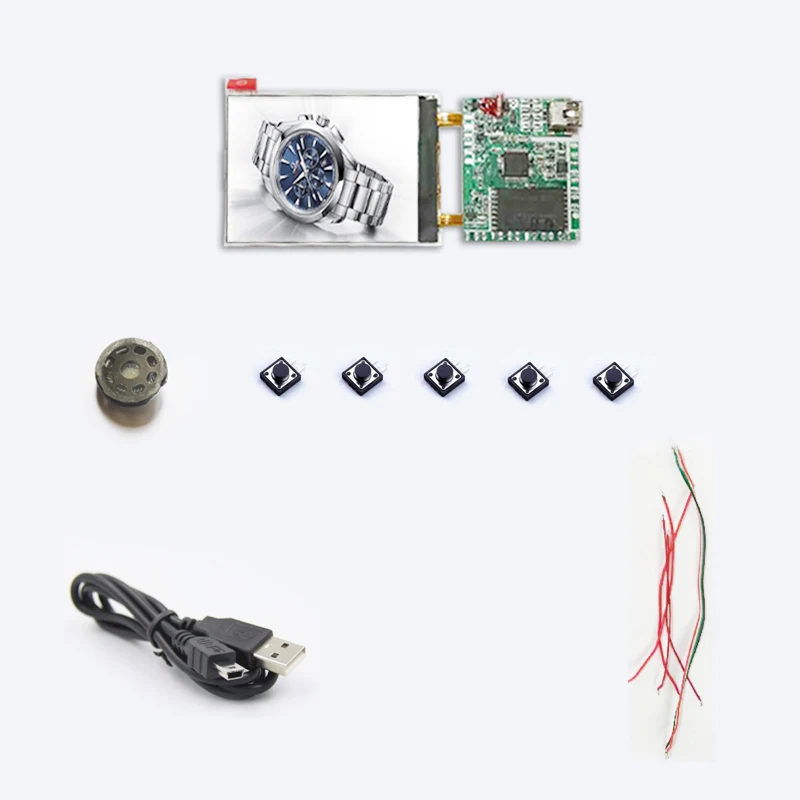 2 4 дюймовый ЖК-дисплей поздравительная свадебная открытка видео-модуль для