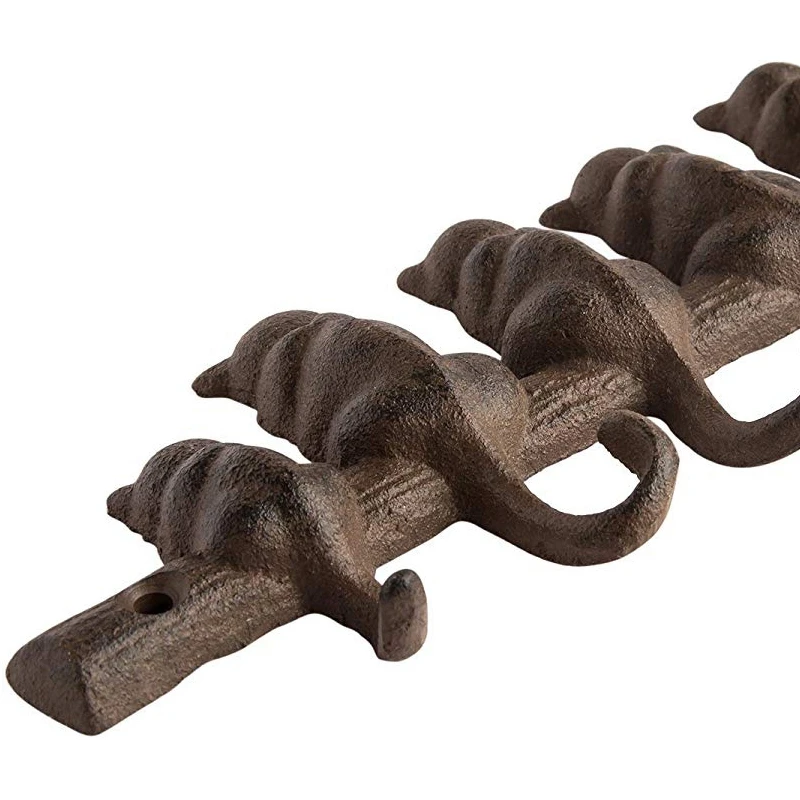 7 кошек чугунная настенная вешалка-Декоративная вешалка-винтажная дизайнерская