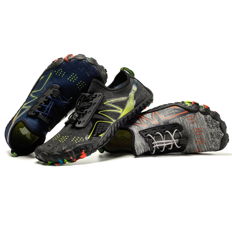 Мужская быстросохнущая обувь для плавания с пятью пальцами дышащая прогулочная