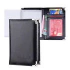 Многофункциональная Кожаная Обложка для паспорта и водительских прав, кошелек для путешествий, кредитница, чехол для мужчин и женщин