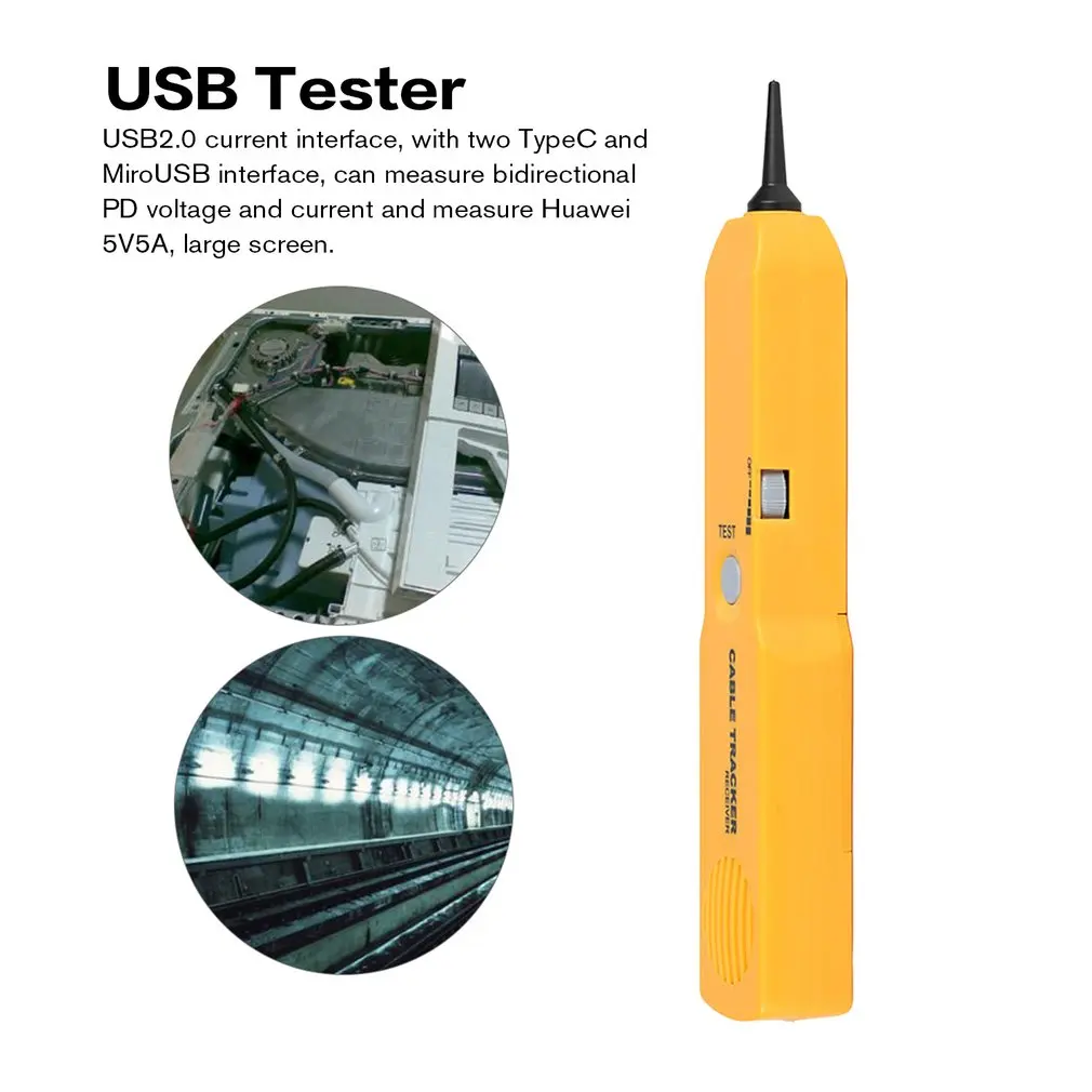 RJ11 Network Telephone Wire Cable Tester Toner Tracker Diagnose Tone Line Finder Tracer Detector Networking Tools | Инструменты