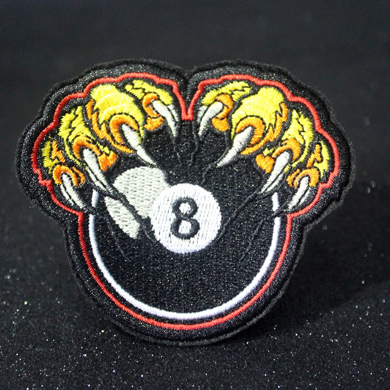 Нашивки зомби Хантер патчи для одежды с утюгом вышитые нашивки байкерские Значки