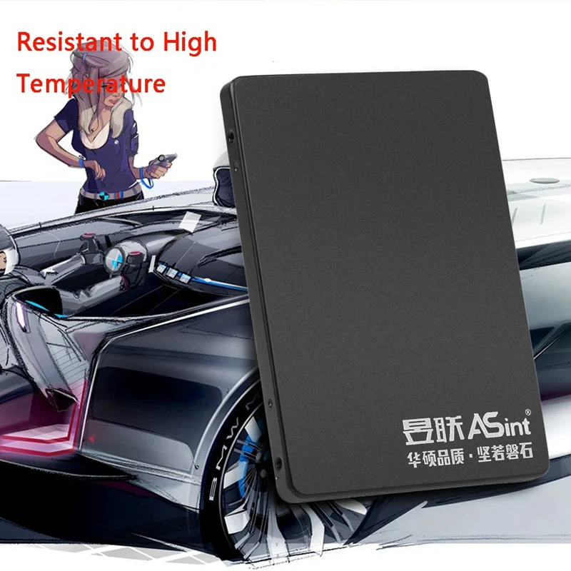 ASint SSD 1 ТБ SATA3 SSD 2,5 дюймов AS518 твердотельный накопитель для настольных ПК 7 мм