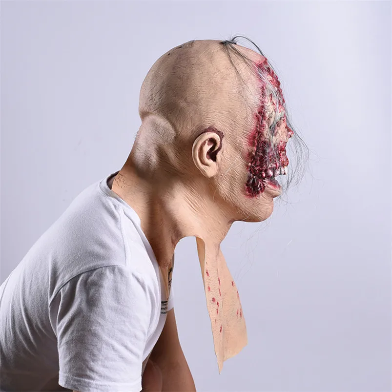 Косплэй маска Хэллоуин пугающая для Хэллоуина вечерние взрослый страшные ужас