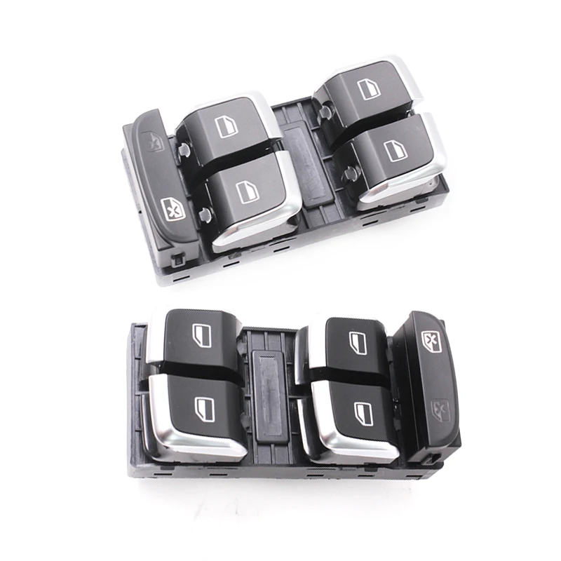 Хромированные переключатели со стороны водителя электрические кнопки