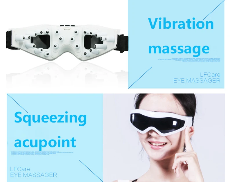 Electric Eye massager machine comfortable Eyewear Glasses Eye massager vibration tools device Eye protection instrument