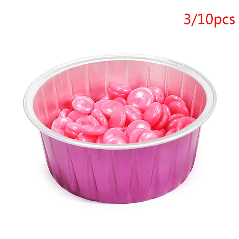 10 шт/3 шт синий зоопарк Твердые восковые бобы чаша 80 г емкость милый розовый